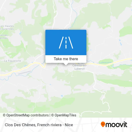 Clos Des Chênes map