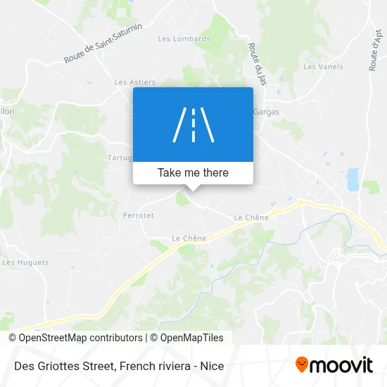 Mapa Rue Des Griottes