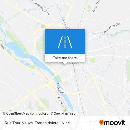 Rue Tour Neuve map