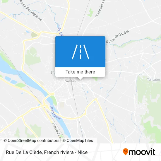 Rue De La Clède map