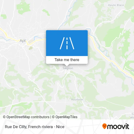 Rue De Cilly map