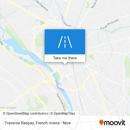 Traverse Raspay map