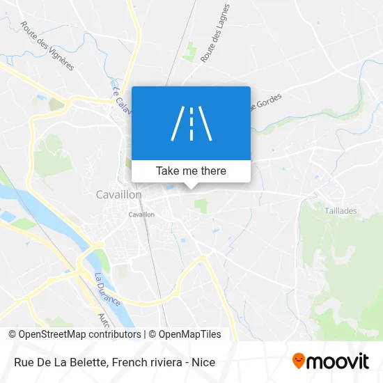 Rue De La Belette map