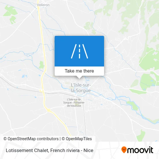 Lotissement Chalet map