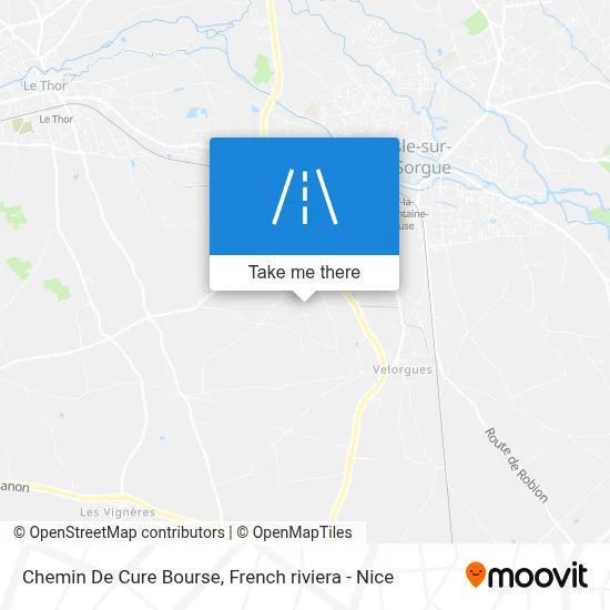 Chemin De Cure Bourse map