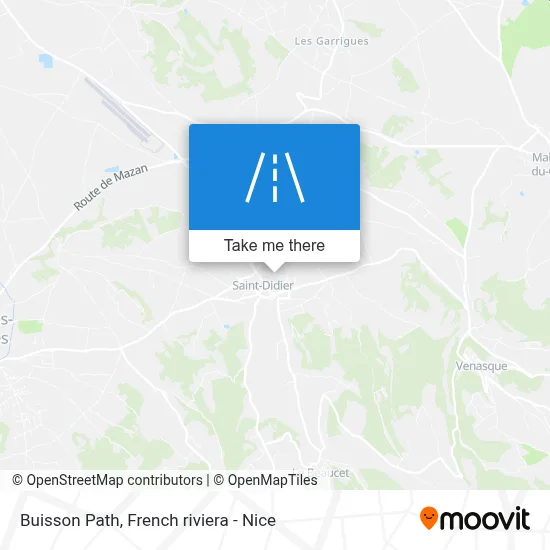 Chemin Du Buisson map