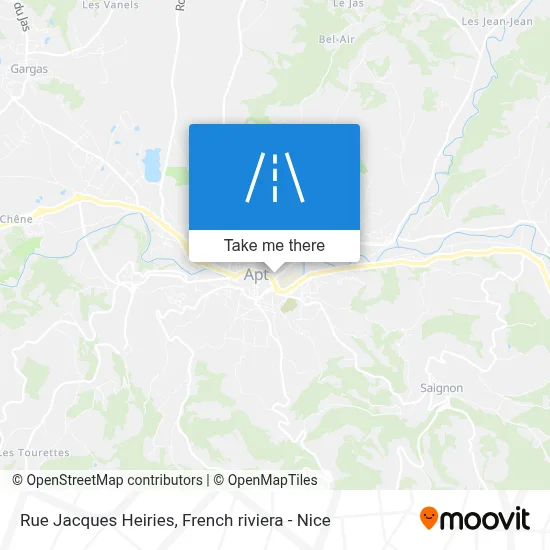 Mapa Rue Jacques Heiries