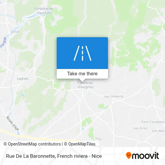 Rue De La Baronnette map