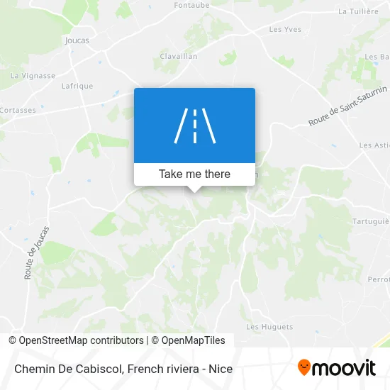 Chemin De Cabiscol map
