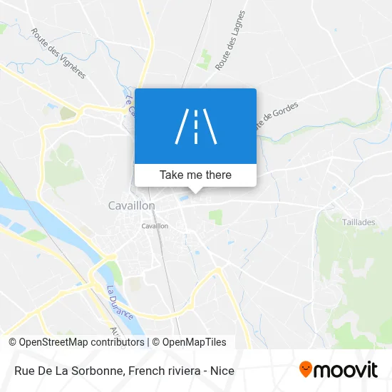 Rue De La Sorbonne map