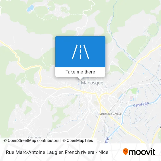 Rue Marc-Antoine Laugier map