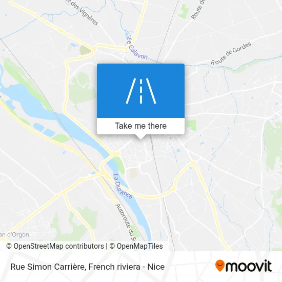 Rue Simon Carrière map