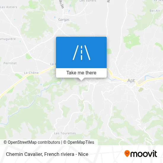 Chemin Cavalier map