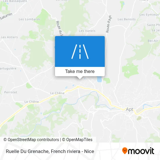 Ruelle Du Grenache map