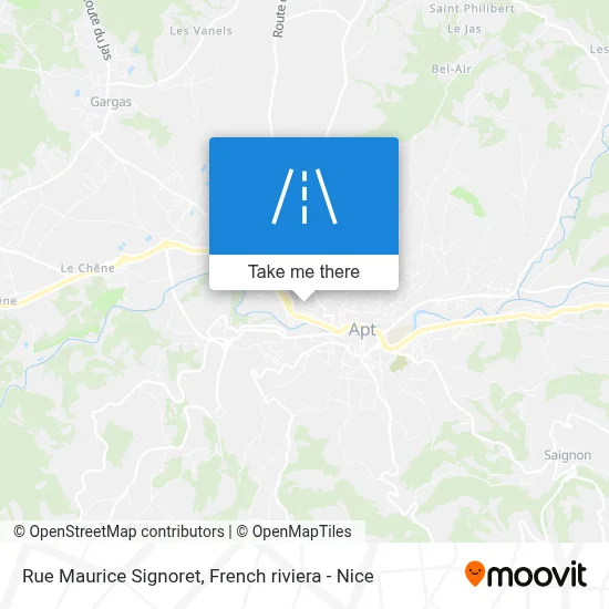 Rue Maurice Signoret map