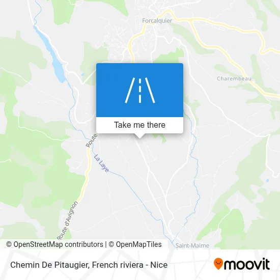 Chemin De Pitaugier map
