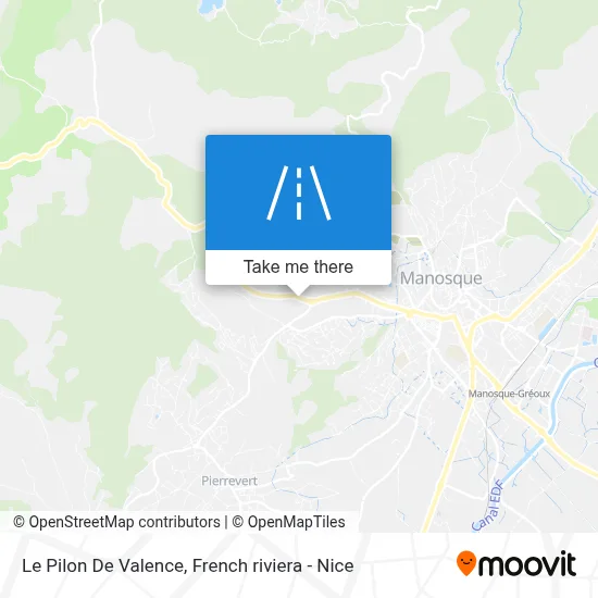 Le Pilon De Valence map