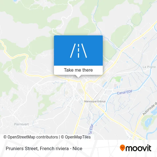 Rue Des Pruniers map
