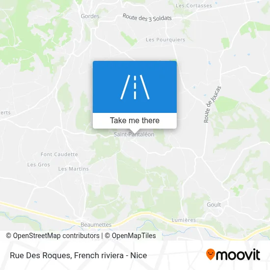 Rue Des Roques map