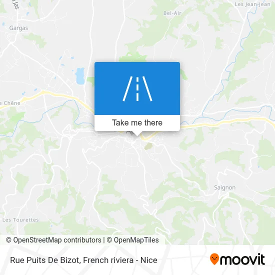 Rue Puits De Bizot map