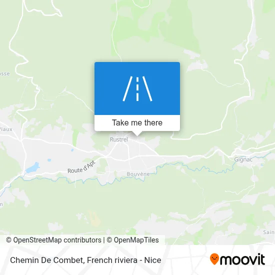 Chemin De Combet map