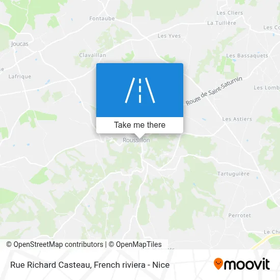 Rue Richard Casteau map
