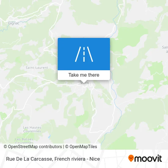 Rue De La Carcasse map