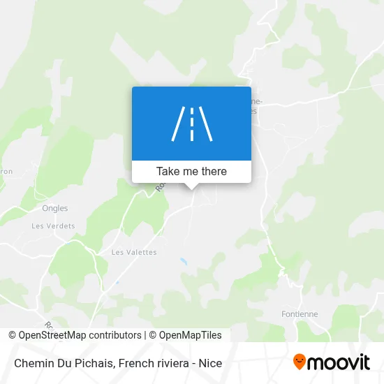 Chemin Du Pichais map