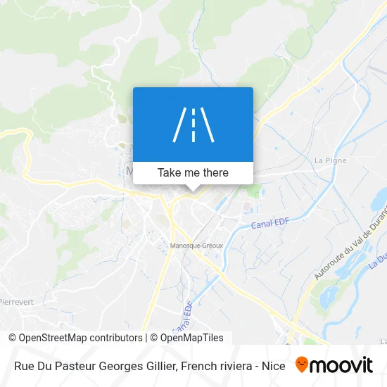 Rue Du Pasteur Georges Gillier map