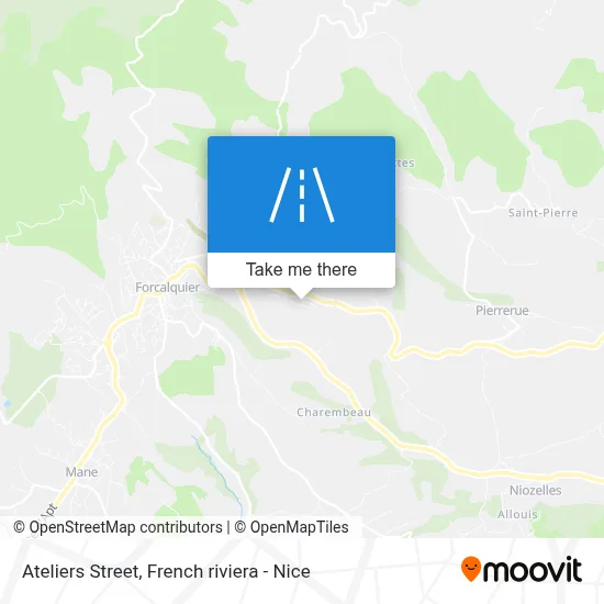 Rue Des Ateliers map