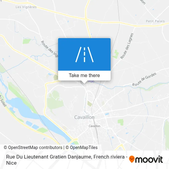 Rue Du Lieutenant Gratien Danjaume map