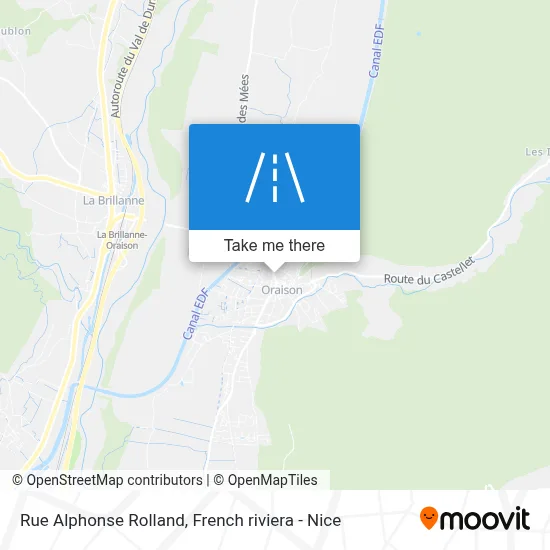 Rue Alphonse Rolland map
