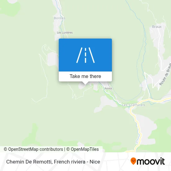 Chemin De Remotti map