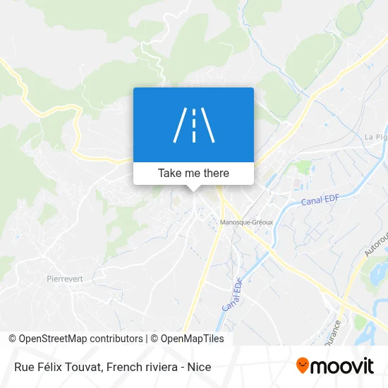 Rue Félix Touvat map