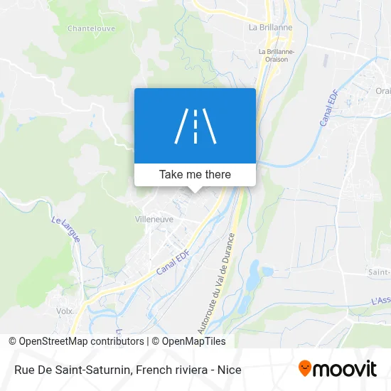 Rue De Saint-Saturnin map