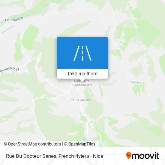 Rue Du Docteur Senes map