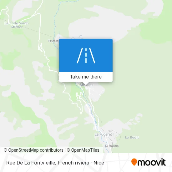 Rue De La Fontvieille map