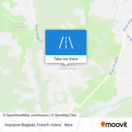 Impasse Bugade map