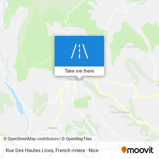 Rue Des Hautes Lices map