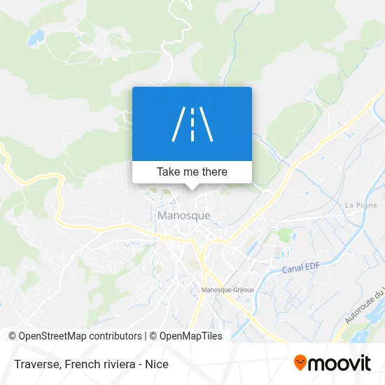 Traverse map