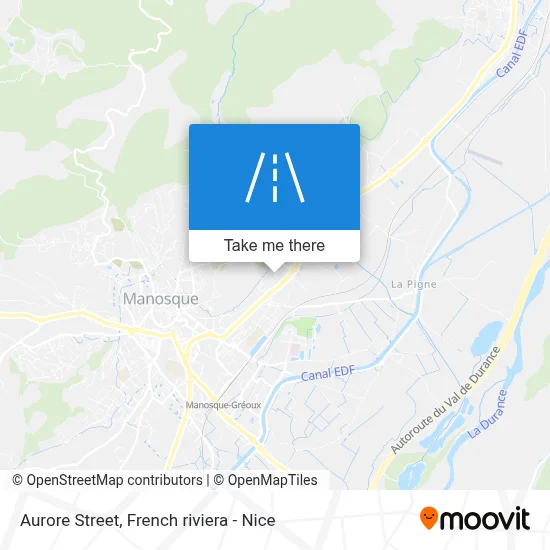 Rue De L'Aurore map