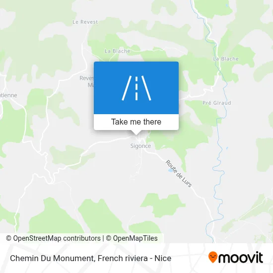Chemin Du Monument map