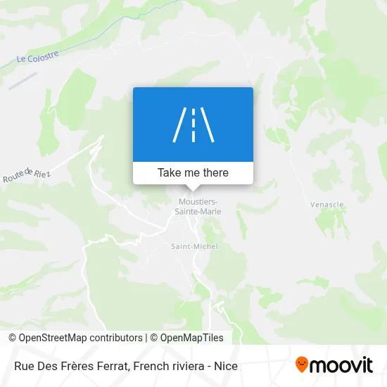 Rue Des Frères Ferrat map