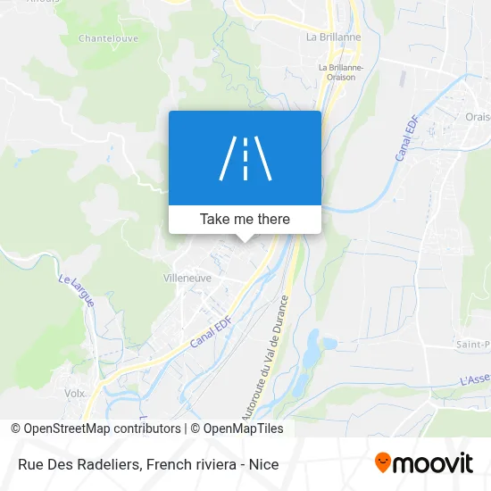 Rue Des Radeliers map