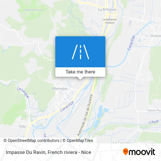 Impasse Du Ravin map