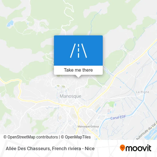 Allée Des Chasseurs map