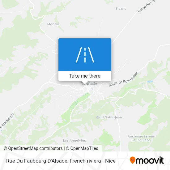 Rue Du Faubourg D'Alsace map