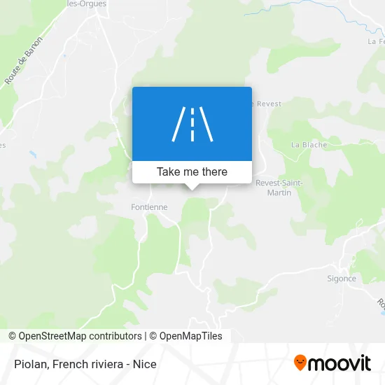 Piolan map