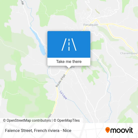 Rue De La Faïence map