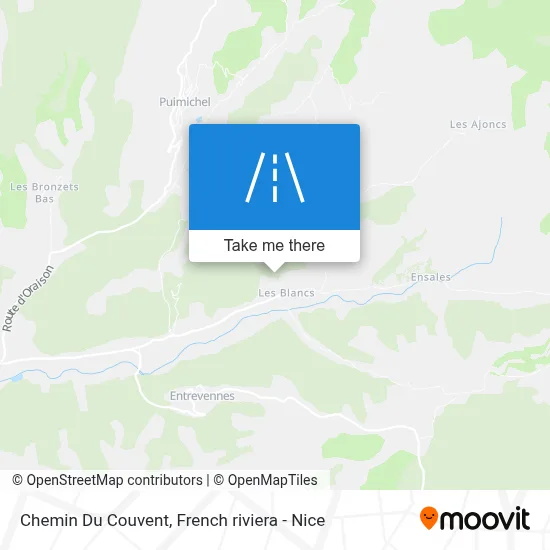 Chemin Du Couvent map